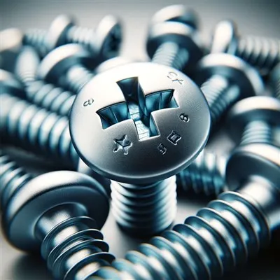 I-es típusú keresztben süllyesztett fejű csavarok